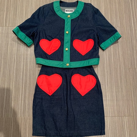 Moschino Dresses & Skirts - Moschino denim skirt and jacket